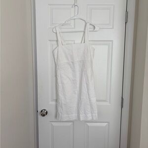 NWT UNIQLO White Linen Dress - S